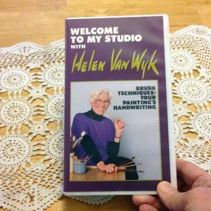 Helen Van Wyk Brush Techniques: Painting Instruction VHS